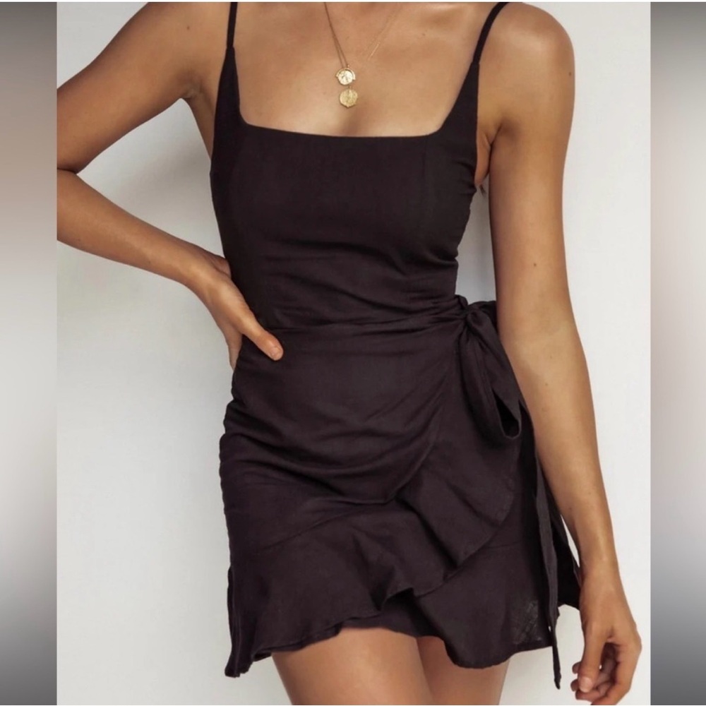 Princess Polly Black Mini Dress